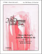 I Know the Lord's Laid His Hands On Me Handbell sheet music cover